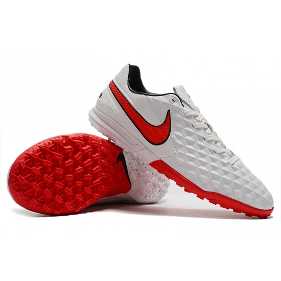 Nike Tiempo Legend VIII Pro TF White Red 39-45