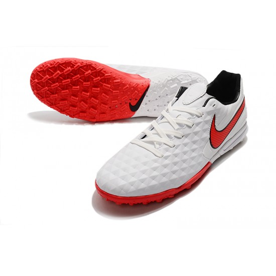 Nike Tiempo Legend VIII Pro TF White Red 39-45