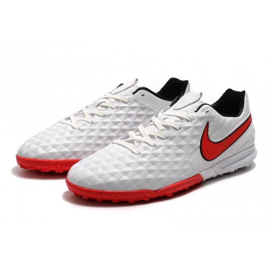 Nike Tiempo Legend VIII Pro TF White Red 39-45