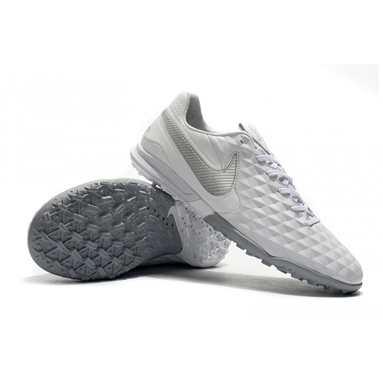 Nike Tiempo Legend VIII Pro TF White Silver 39-45