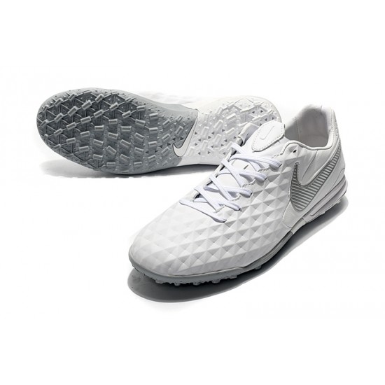 Nike Tiempo Legend VIII Pro TF White Silver 39-45