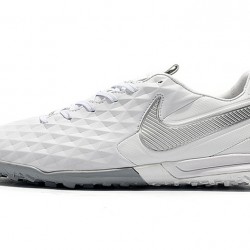 Nike Tiempo Legend VIII Pro TF White Silver 39-45