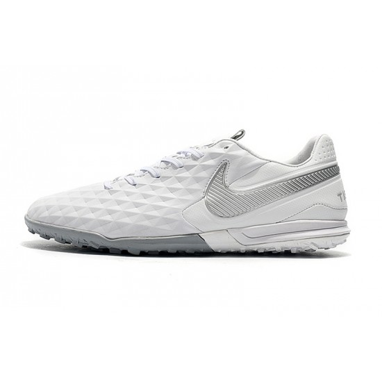 Nike Tiempo Legend VIII Pro TF White Silver 39-45