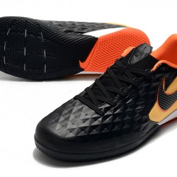 Nike Tiempo Lunar Legend VIII Pro IC Black Orange 39-45