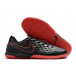 Nike Tiempo Lunar Legend VIII Pro IC Black Red 39-45