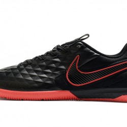 Nike Tiempo Lunar Legend VIII Pro IC Black Red 39-45