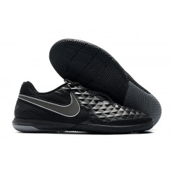 Nike Tiempo Lunar Legend VIII Pro IC Black Silver 39-45