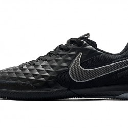 Nike Tiempo Lunar Legend VIII Pro IC Black Silver 39-45