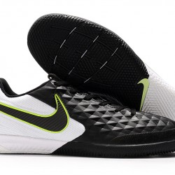 Nike Tiempo Lunar Legend VIII Pro IC Black White Green 39-45