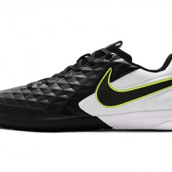 Nike Tiempo Lunar Legend VIII Pro IC Black White Green 39-45