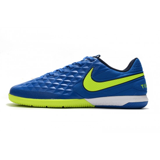 Nike Tiempo Lunar Legend VIII Pro IC Blue Green 39-45