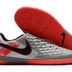 Nike Tiempo Lunar Legend VIII Pro IC Grey Red Black 39-45