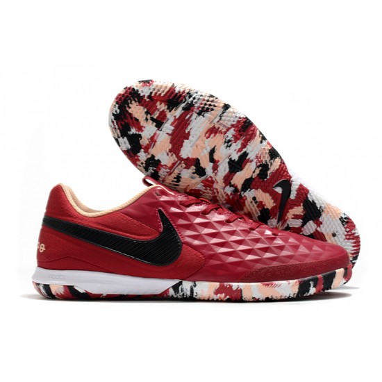 Nike Tiempo Lunar Legend VIII Pro IC Red Black 39-45