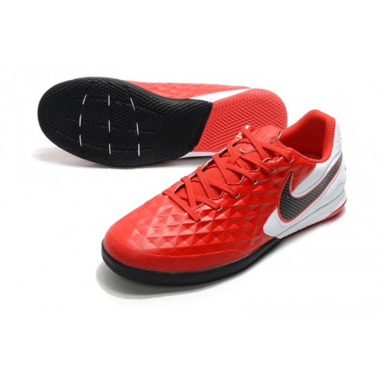 Nike Tiempo Lunar Legend VIII Pro IC Red White Black 39-45