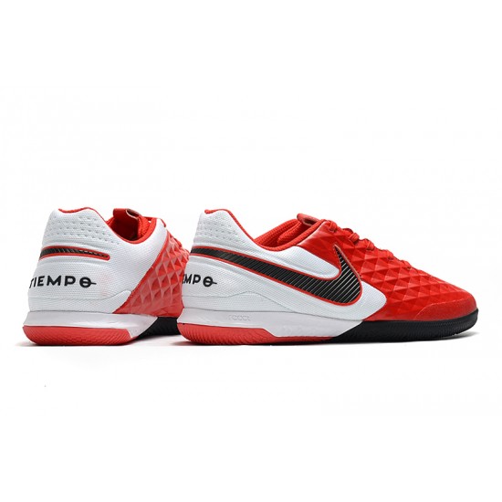 Nike Tiempo Lunar Legend VIII Pro IC Red White Black 39-45