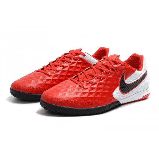 Nike Tiempo Lunar Legend VIII Pro IC Red White Black 39-45