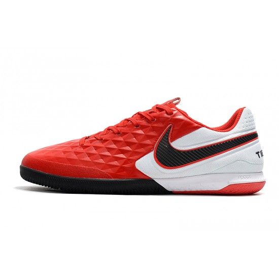 Nike Tiempo Lunar Legend VIII Pro IC Red White Black 39-45