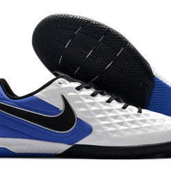 Nike Tiempo Lunar Legend VIII Pro IC White Blue Black 39-45