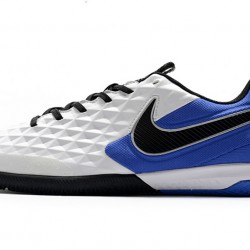 Nike Tiempo Lunar Legend VIII Pro IC White Blue Black 39-45