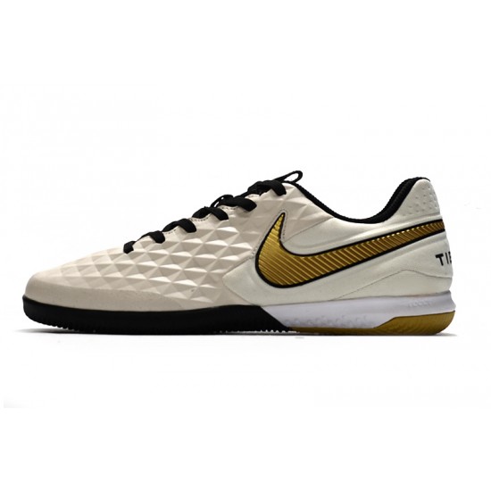 Nike Tiempo Lunar Legend VIII Pro IC White Gold 39-45