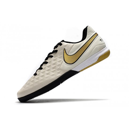 Nike Tiempo Lunar Legend VIII Pro IC White Gold 39-45