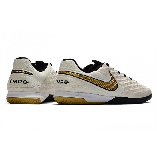 Nike Tiempo Lunar Legend VIII Pro IC White Gold 39-45