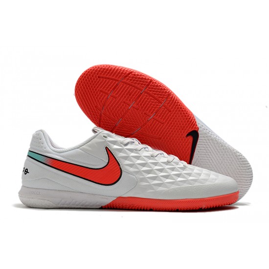 Nike Tiempo Lunar Legend VIII Pro IC White Pink Blue 39-45