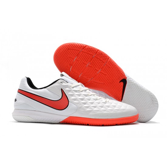 Nike Tiempo Lunar Legend VIII Pro IC White Red 39-45