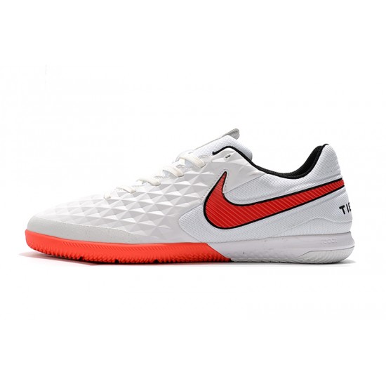 Nike Tiempo Lunar Legend VIII Pro IC White Red 39-45