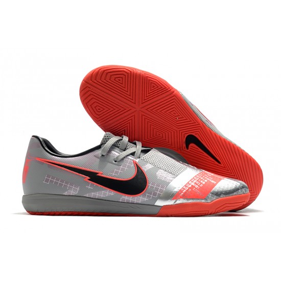 Nike Zoom Phantom VNM Pro IC Grey Red Black 39-45