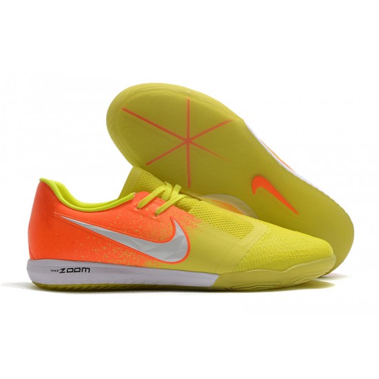 Nike Zoom Phantom VNM Pro IC Yellow Orange Silver 39-45