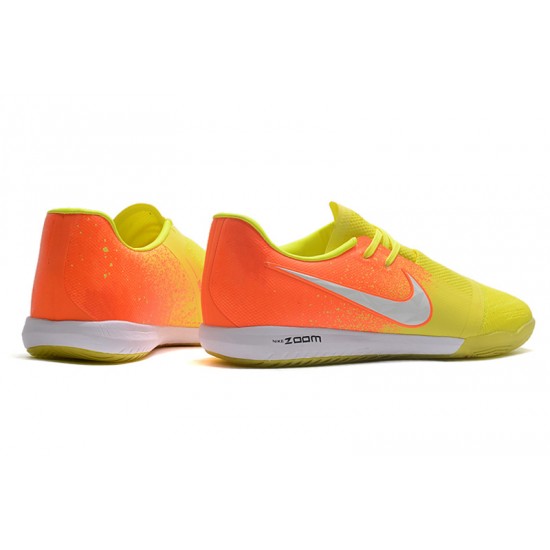 Nike Zoom Phantom VNM Pro IC Yellow Orange Silver 39-45