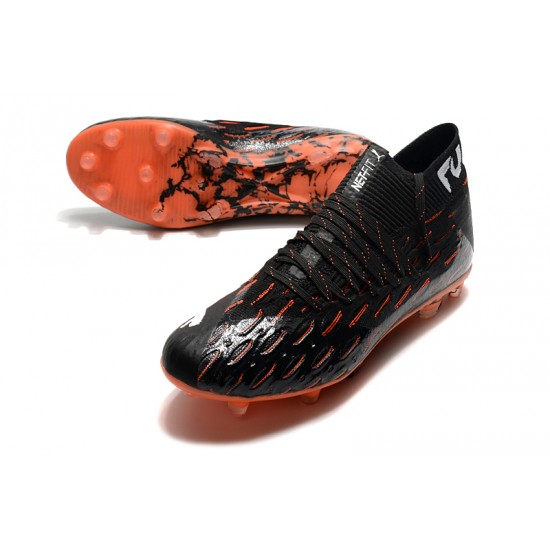 Puma Future 5.1 Netfit FG Black Orange 39-45