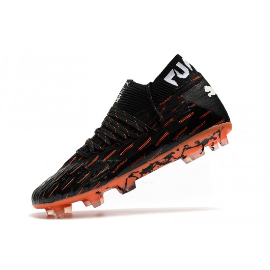 Puma Future 5.1 Netfit FG Black Orange 39-45