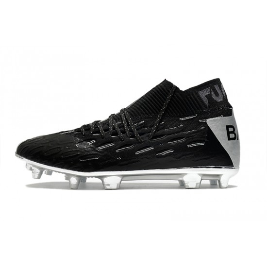 Puma Future 5.1 Netfit FG Black Silver 39-45