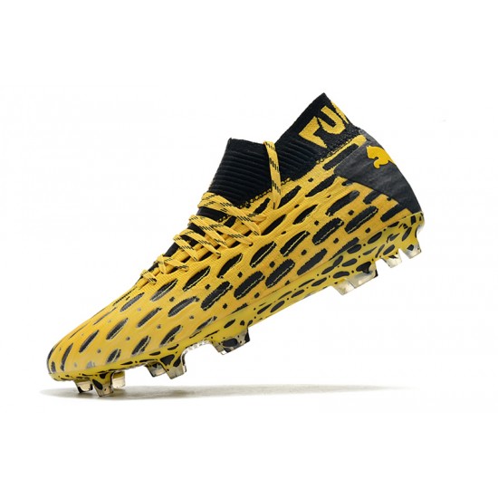 Puma Future 5.1 Netfit FG Yellow Black 39-45